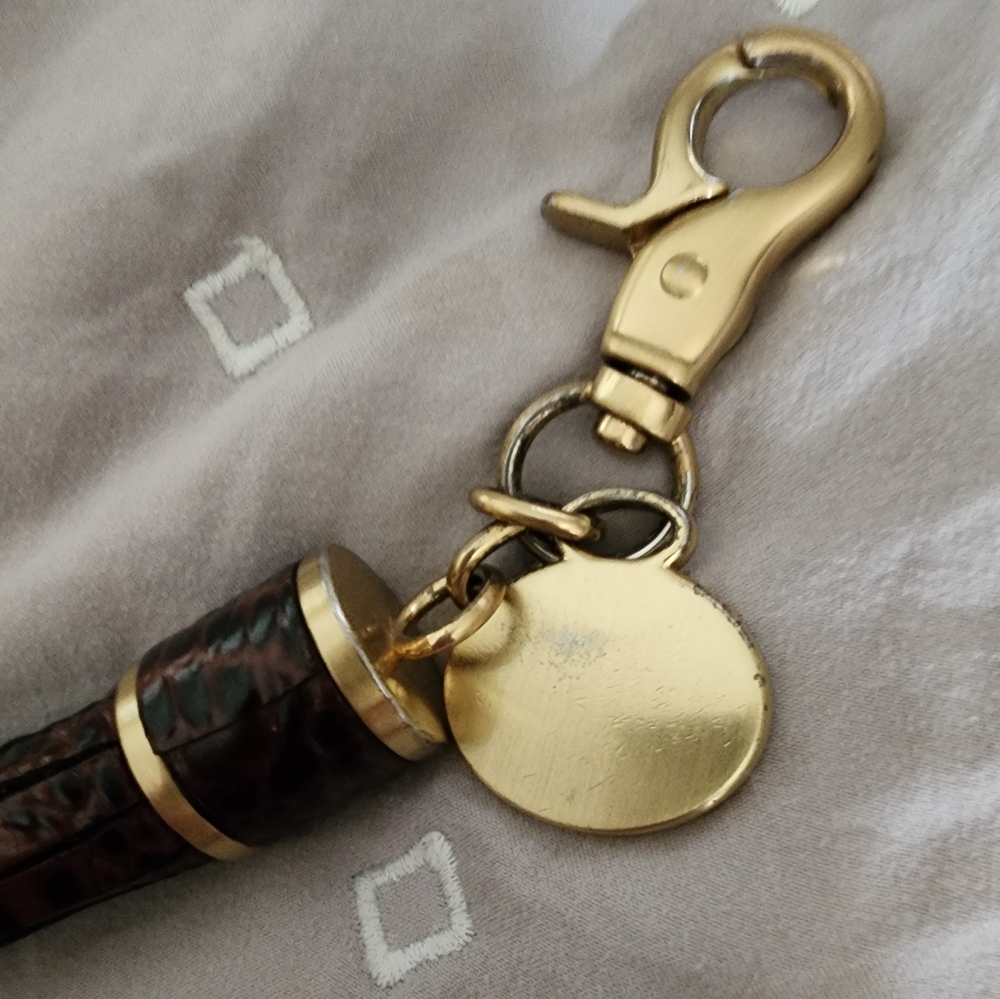 Brahmin Pecan Tassel